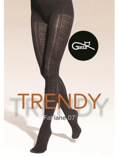 Punčocháče Gatta Trendy Fabiane wz.07 40 den 2-4