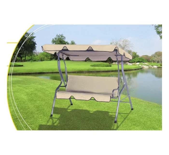 BALKONOVÁ ZAHRADNÍ HOUPAČKA 3 OSOBY PÍSEK