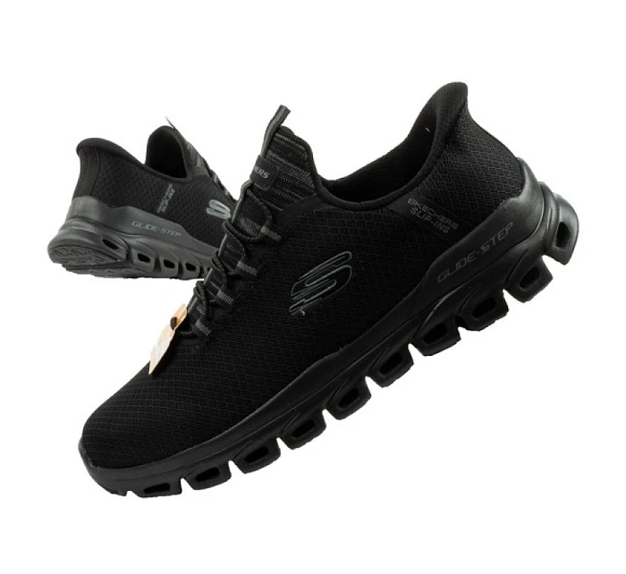 Pánská obuv tenisky model 22061832 pohodlné lehké SlipIns black - Skechers Pánská obuv tenisky model 22061832 pohodlné lehké SlipIns black - Skechers