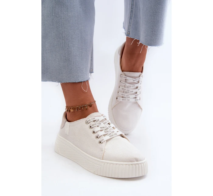 Dámské tenisky SYSTEM BIG STAR Bílé model 21660153 - Big Star Shoes Dámské tenisky SYSTEM BIG STAR Bílé model 21660153 - Big Star Shoes