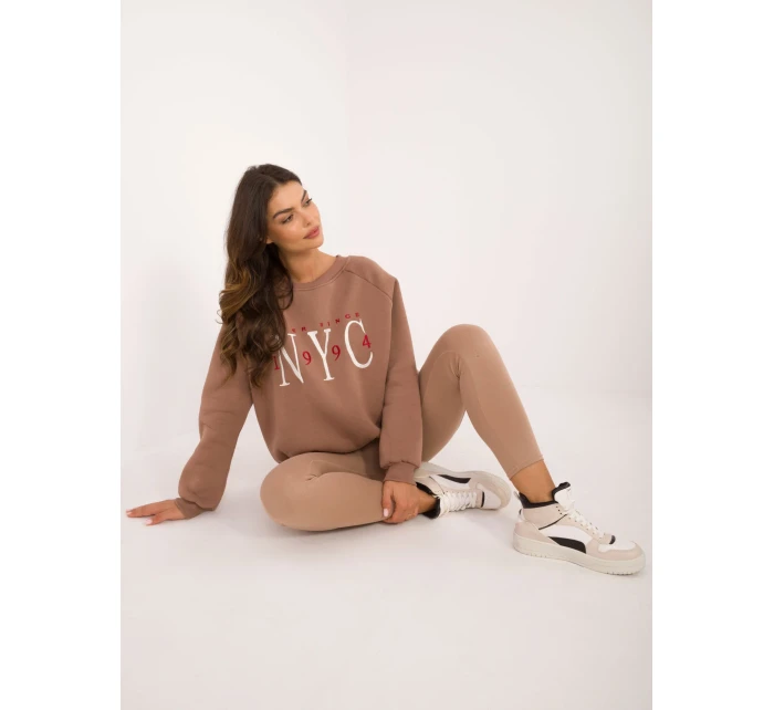 Bluza EM BL model 20493480 brązowy - FPrice Bluza EM BL model 20493480 brązowy - FPrice