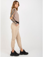 Teplákové kalhoty EM DR 635.11 béžová