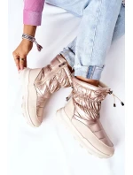 Dámské Sněhule Zlaté Starbone