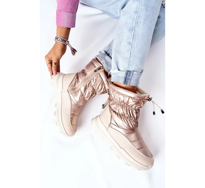 Dámské Sněhule Zlaté Starbone