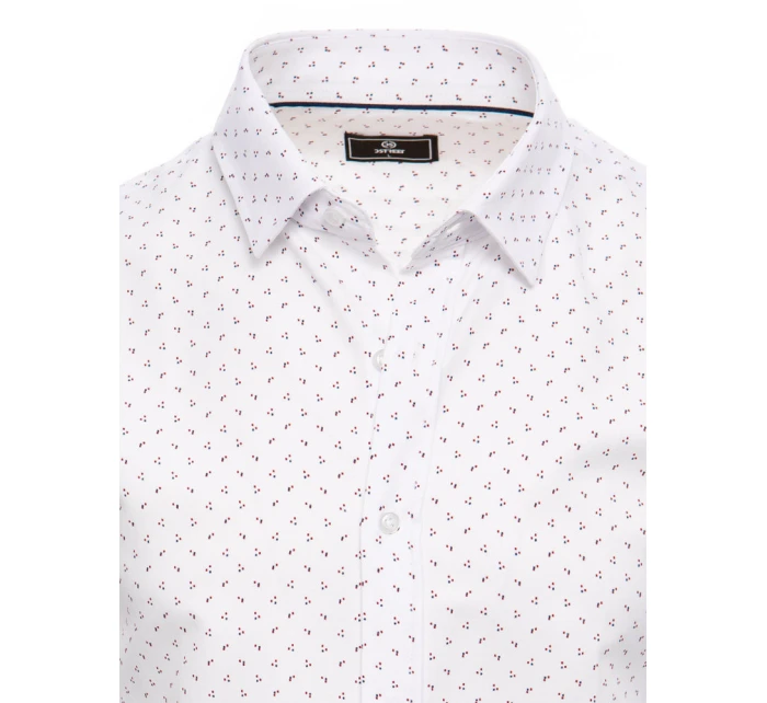 Pánská bílá košile FashionStreet DX2455