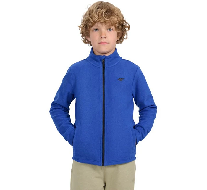 Chlapecký fleece 4F M413 cobalt 4FJWAW25TFLEM413 36S Chlapecký fleece 4F M413 cobalt 4FJWAW25TFLEM413 36S