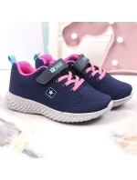Jr model 19374828 navy blue sportovní obuv - NEWS