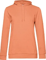 B&C #Hoodie /women Dámská mikina s kapucí 01.W04W melon orange