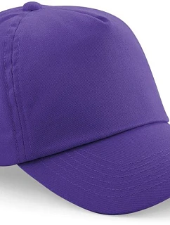 Beechfield B 10B Dětská 5 panelová kšiltovka "Original" 53.010B purple