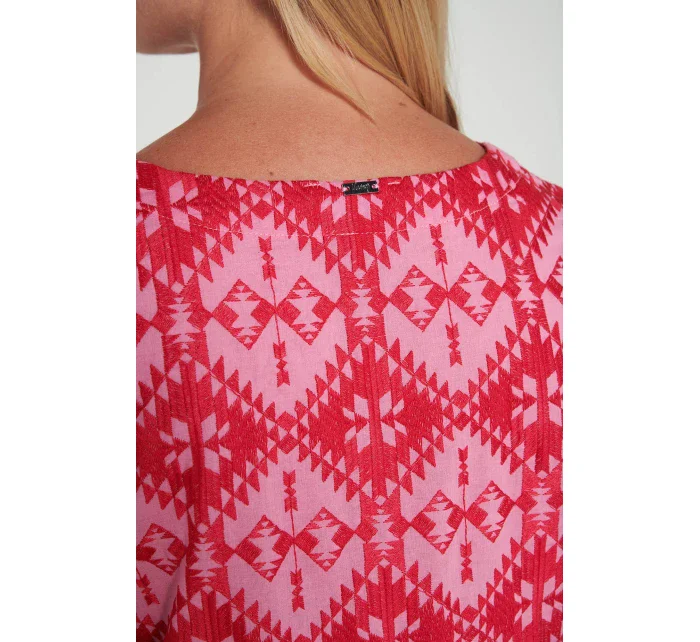 Vamp - Dlouhý vyšívaný kaftan 20452 - Vamp