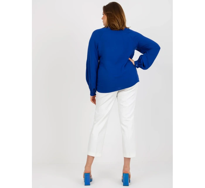 Dámská košile LK KS 509032.88P tmavě modrá - FPrice