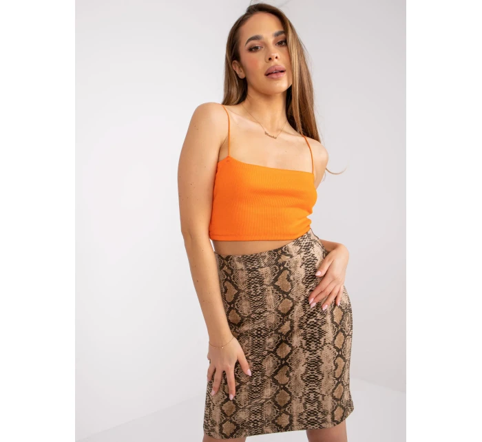 Sukně LK SD model 17217127 tmavě lila - FPrice Sukně LK SD model 17217127 tmavě lila - FPrice