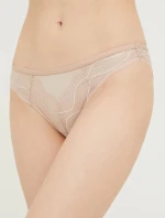 Dámské kalhotky QF6950E 7NS béžová - Calvin Klein