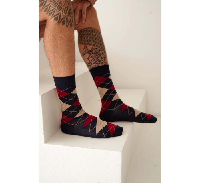 Pánské ponožky Romby 0125.093 Pánské ponožky Romby 0125.093