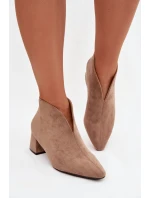 Boty na podpatku model 223590 Step in style Boty na podpatku model 223590 Step in style