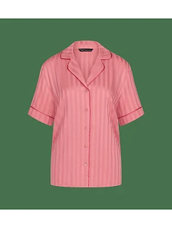 Amourette Jacquard Boyfriend Shirt - Cherry Rose - TRIUMPH Cherry Rose - TRIUMPH
