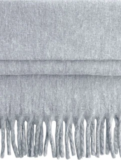 Beechfield B 496R Šála "Fluffy" 53.496R heather grey