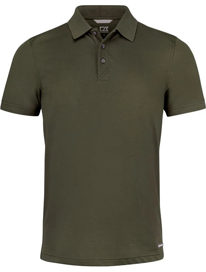 Cutter & Buck Advantage Polo Men Pánské piqué polo 68.4418 ivy green Cutter & Buck Advantage Polo Men Pánské piqué polo 68.4418 ivy green