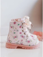 Dětské zateplené boty na zip Růžové model 21634773 - Boto Dětské zateplené boty na zip Růžové model 21634773 - Boto