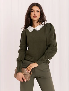 Sweter IR SW model 22401005 khaki - FPrice