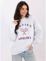 Bluza MJ BL model 21766126 jasny szary - FPrice Bluza MJ BL model 21766126 jasny szary - FPrice