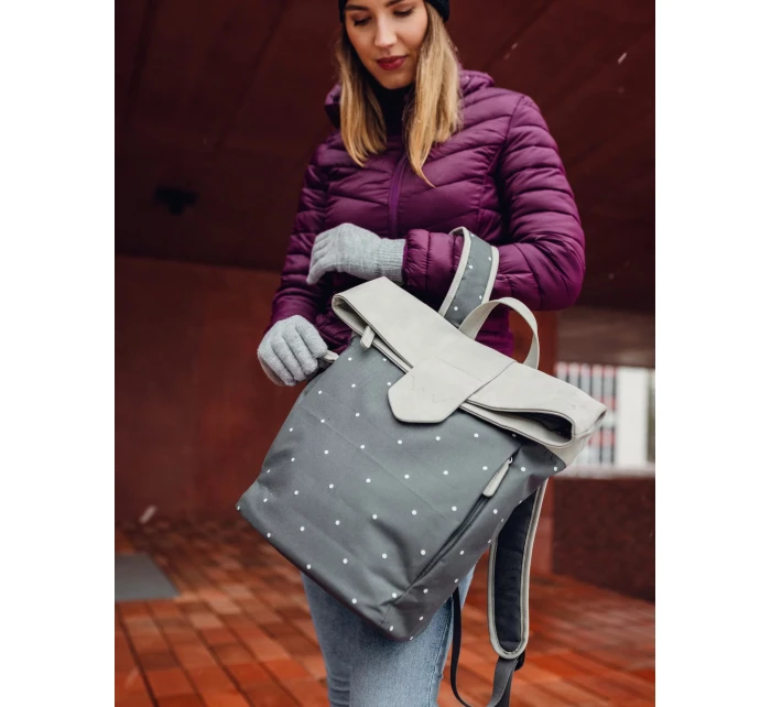Městský batoh VUCH Mellora Dotty Grey