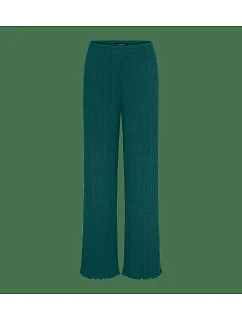 Versatile Rib Straight Trousers - Green - TRIUMPH Green - TRIUMPH