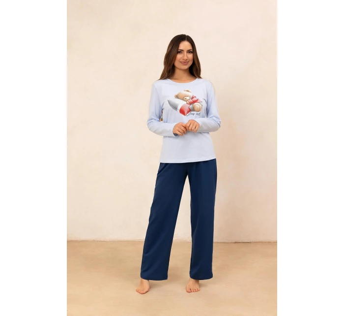 Pyžamo Regina 728 long/r S-XL Z25/26 dámské