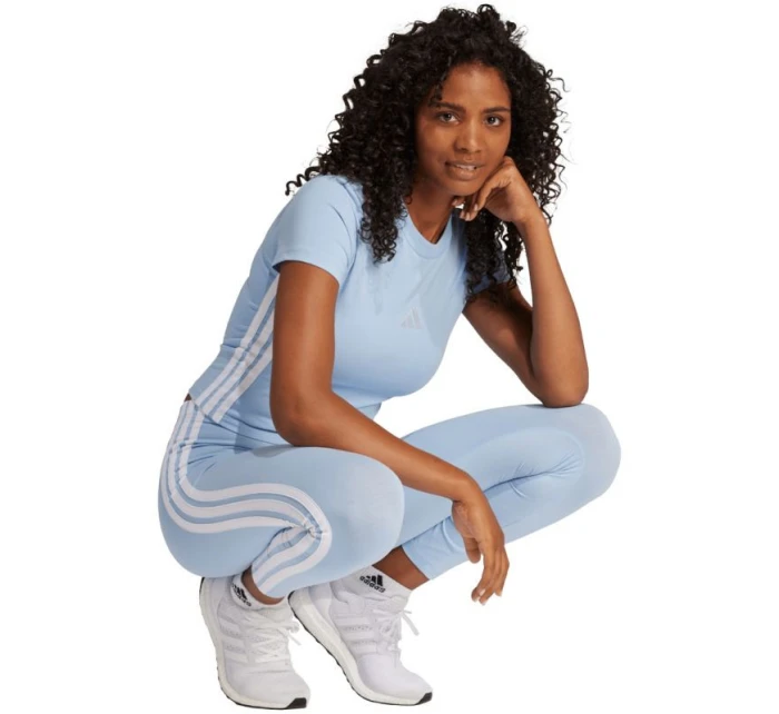 Adidas Essentials 3-Stripes Cotton W JE0070 dámské legíny Adidas Essentials 3-Stripes Cotton W JE0070 dámské legíny