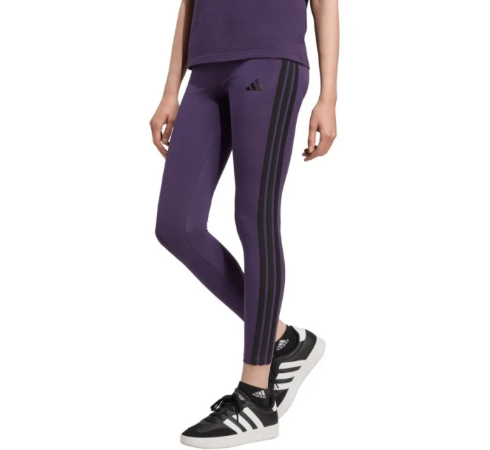 Dámské legíny Essentials 3Stripes Cotton purple model 21465365 dámské - ADIDAS