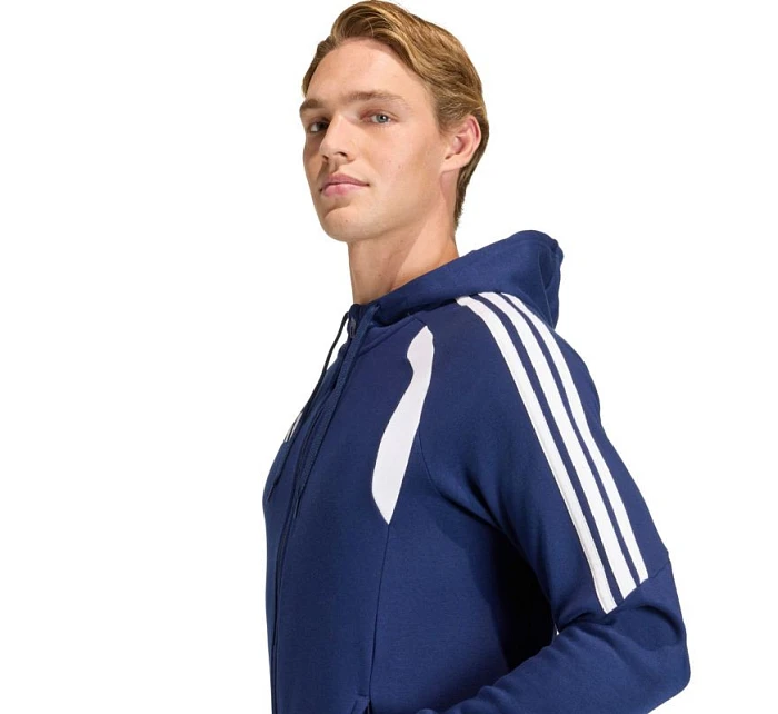 Pánská mikina adidas Tiro 26 League Sweat Full Zip Hoodie navy blue KF3320 pánská