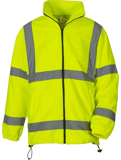 Yoko HVK 08 Hi-Vis Fleecová Bunda 79.VK08 hi vis yellow Yoko HVK 08 Hi-Vis Fleecová Bunda 79.VK08 hi vis yellow