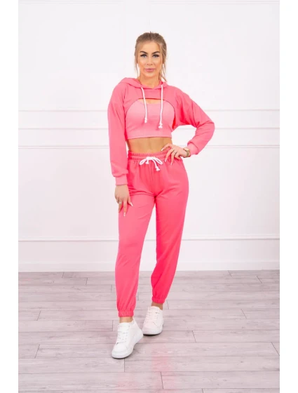 Bavlněná 3dílná sada růžová neonová Bavlněná 3dílná sada růžová neonová