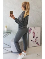 Sada mikin s kapucí v grafitové barvě Sada mikin s kapucí v grafitové barvě