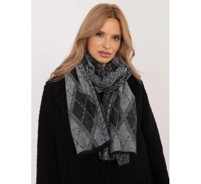 Chustka AT CH model 20692105 szaro czarny - FPrice