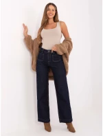 Spodnie model 21314515 granatowy - FPrice Spodnie model 21314515 granatowy - FPrice