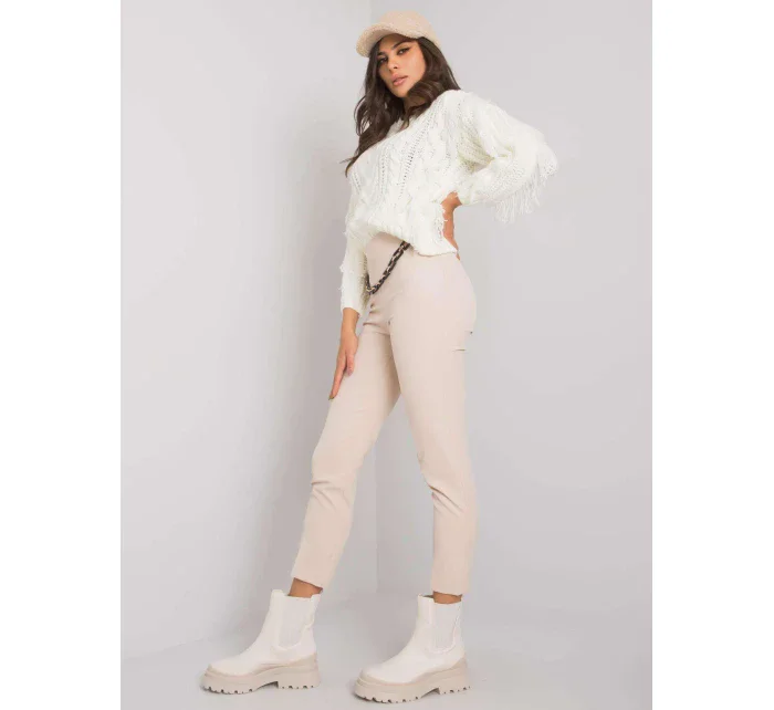 Kalhoty LC SP světle béžové model 20595578 - FPrice Kalhoty LC SP světle béžové model 20595578 - FPrice