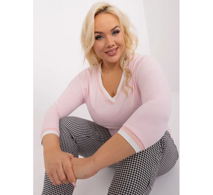 Halenka RV BZ 8986.89P světle růžová Halenka RV BZ 8986.89P světle růžová