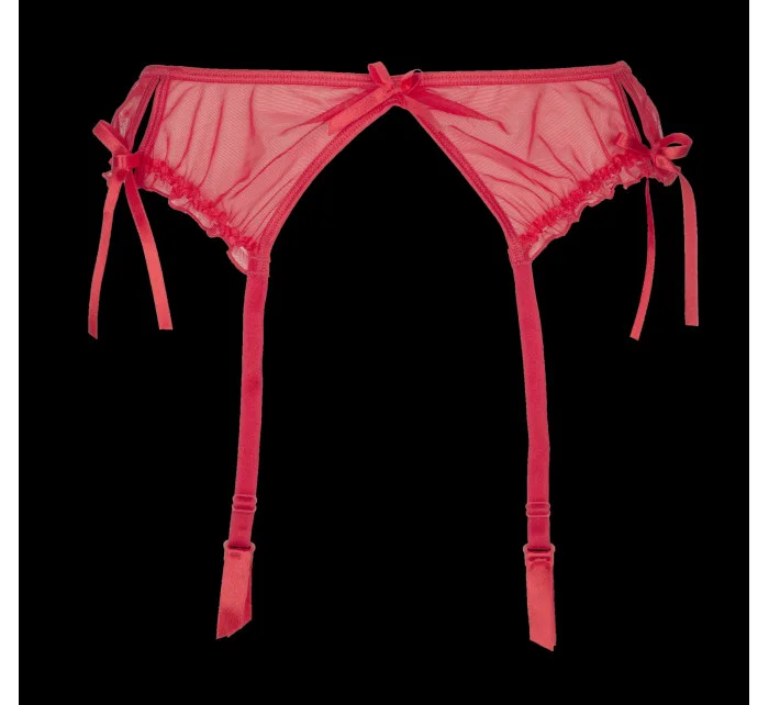 Dámský podvazkový pás Plus Size model 20742991 Červená - Axami