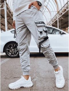 Pánské bojové kalhoty šedé Dstreet model 21973483 - FashionStreet