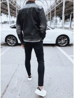 Pánská džínová bunda černá Dstreet TX4719