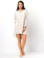 Dámská košile bez knoflíků Key LND 567 B25 dl/r 2XL-4XL