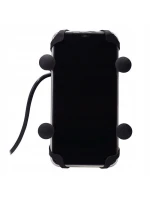 Držák a nabíječka telefonu FreedConn MC7C + držák na rám hlavy BM2R