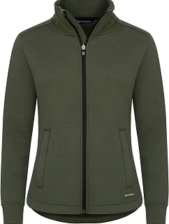 Cutter & Buck Pemberton Cardigan Full Zip Women Dámský cardigan 68.8427 ivy green