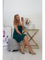 Šaty s model 21753090 páskem zelené - K-Fashion Šaty s model 21753090 páskem zelené - K-Fashion