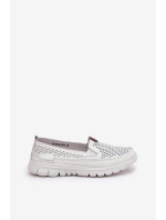 Baletky Z Přírodní Kůže  Bílé model 21690858 - VINCEZA