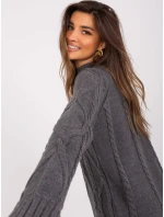 Šaty BA SK 8012 1.66P tmavě šedá