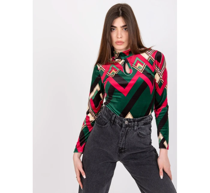 Halenka DHJ BZ 6291 2.32P tmavě zelená