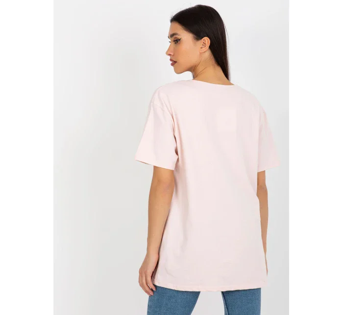 Tričko EM TS 527 2.60P světle růžové