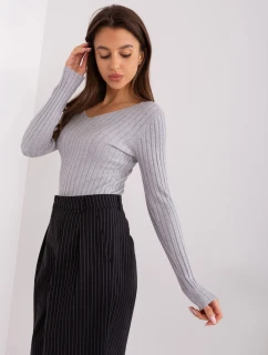 PM SW PM1088 Svetr.25 světle šedá